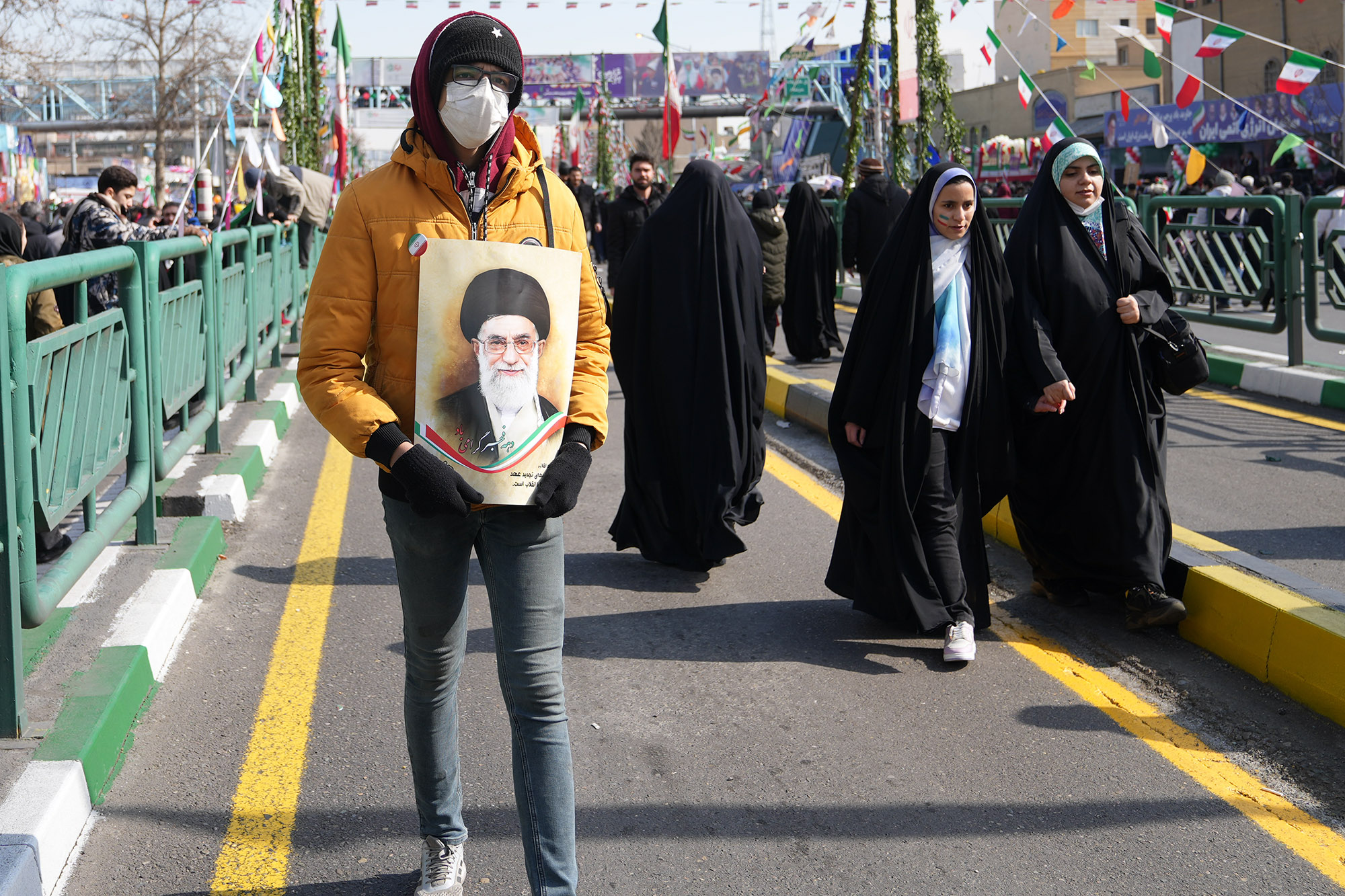 راهپیمایی ۲۲ بهمن در تهران-3